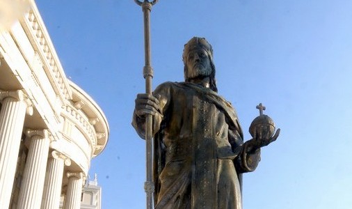 The Statue of Tzar Dushan in Skopje | Photo by: Sinisa Jakov Marusic