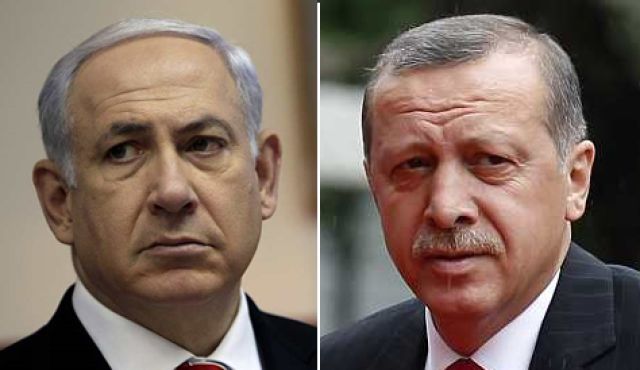 Israeli PM Netanyahu and Turkish PM Erdogan