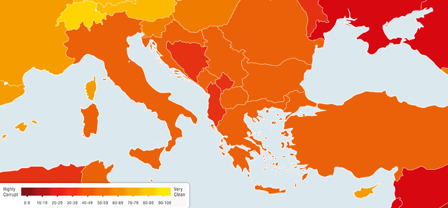 2014 Corruption Perceptions Index    Results