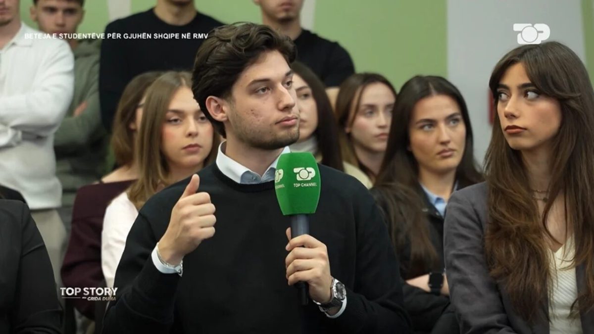 Nuri studentor shqiptar i Shkupit: “Prindërit tanë, dëshmorë për gjuhën…!”