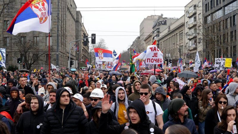 Studentët protestues në Serbi publikojnë memorandum për Kosovën: Nuk duan pavarësinë e saj