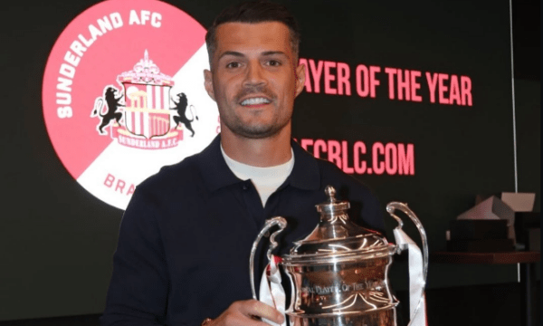 Xhaka zgjidhet lojtari i sezonit te Sunderlandi, emocionon me reagimin e tij