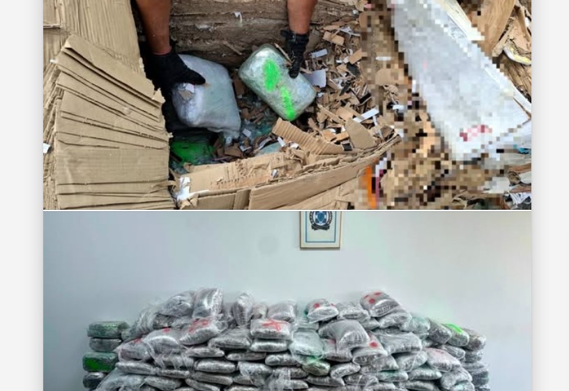 Një shtetas i Kosovës arrestohet në Selanik, sekuestrohen 324 kilogramë kanabis