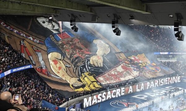 Barcelona i drejtohet UEFA-s pas koreografisë provokuese të tifozëve të PSG-së